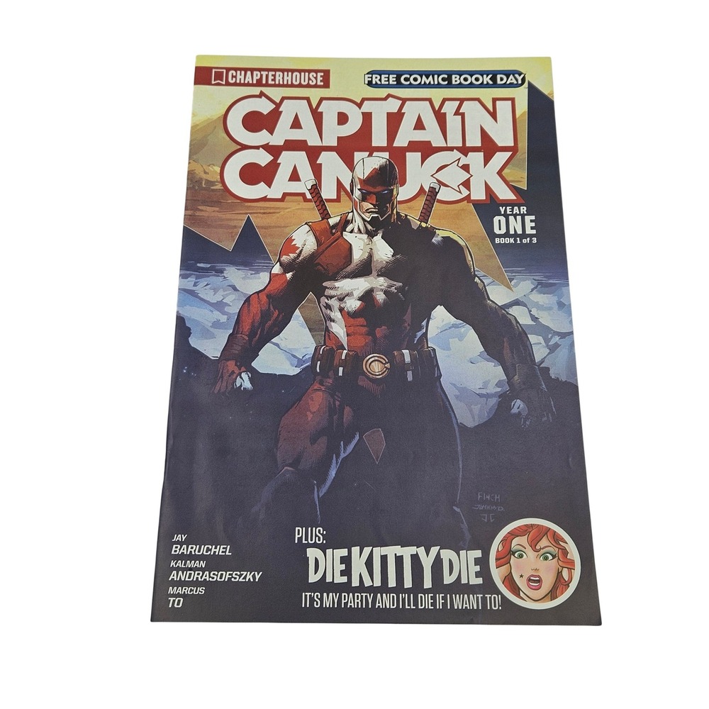 Captain Canuck Comic Book Free Comic Book Day Year One Book 1 of‎ 3